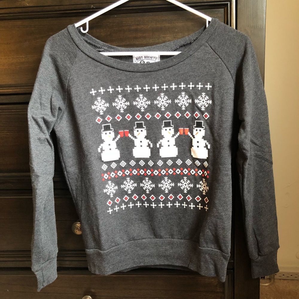 Party Snowman Sweater - Picture 2 of 8